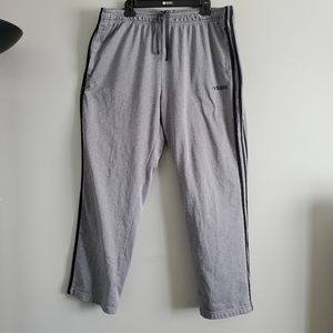 Gray & Black Adidas Joggers